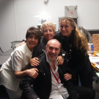 2009 .Con Diego Dallapalma Y Luisa Casiraghi- Milano-